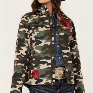 Ariat and Rodeo Quincy Rose Camo Jacket